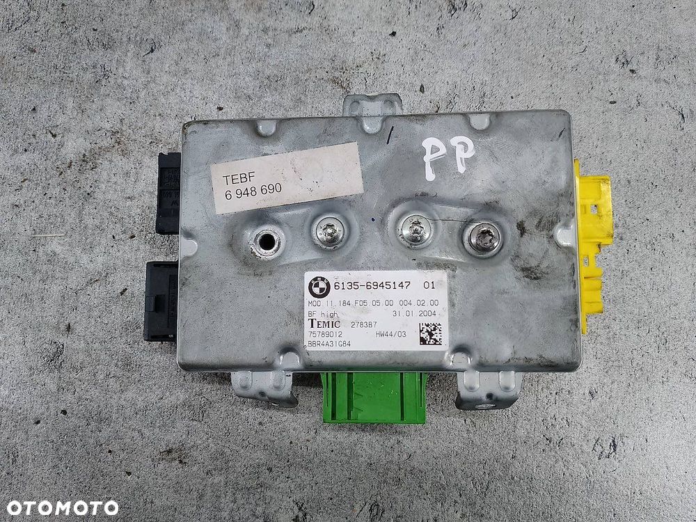 MODUŁ DRZWI PRAWY PRZÓD BMW SERIA 5 E60 6135-6945147 75789012 - 1