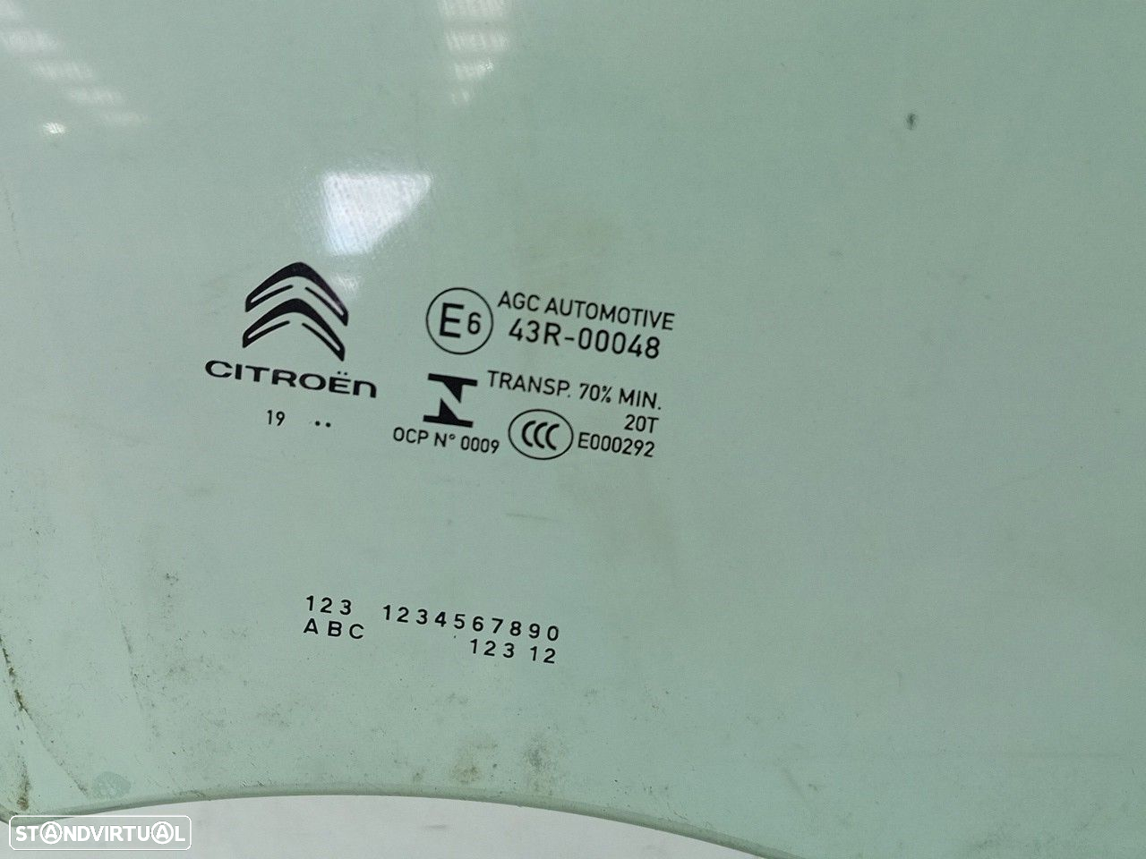 Vidro porta frente direita CITROËN C3 III (SX) - 2