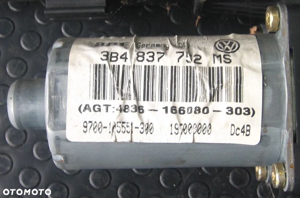 9776-105415-301 silnik szyby przód prawy PASSAT B5 VOLKSWAGEN podnośnik - 3