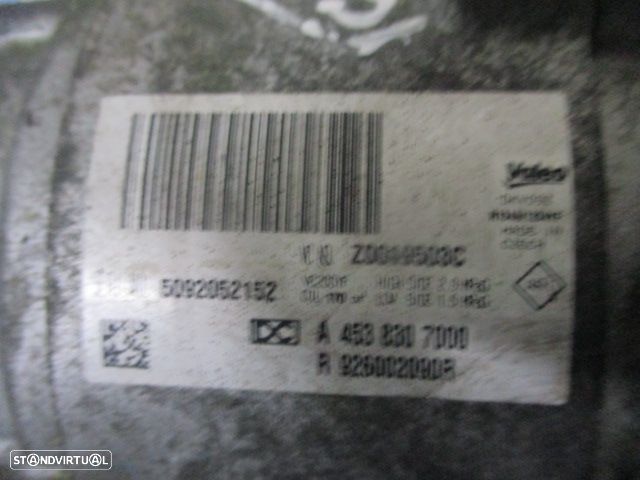Compressor AC A4538307000 R92002090R RENAULT TWINGO 3 2015 0.9I 90CV TURBO 5P AZUL GASOLINA VALEO RENAULT TWINGO 3 FASE 1 2014 1.0I 71CV 5P AZUL BEBE GASOLINA VALEO - 3