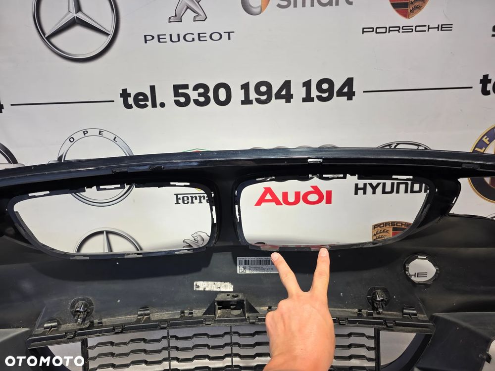 BMW F32 / F33 / F36 M-PAKIET 13- ZDERZAK PRZEDNI PRZÓD NA 6xPDC + KRATKA ŚRODKOWA NR 51118054502 / 8054502 NR AUKCJI NZ2294 - 37