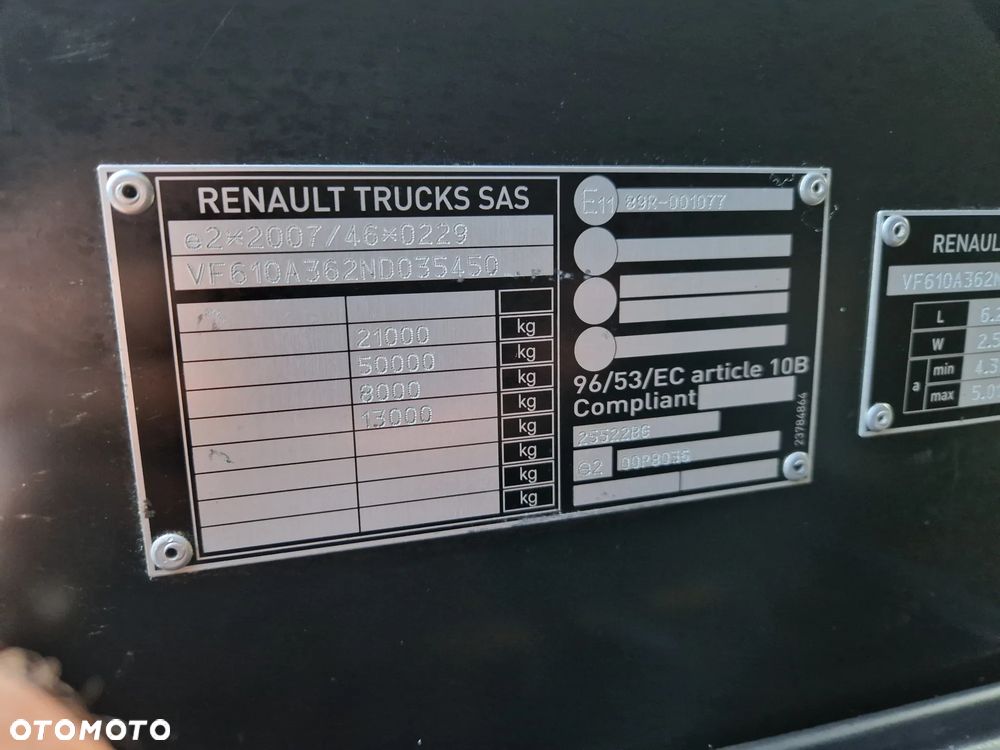 Renault T 520 E6 / HIGH CAB / STANDARD / BOGATA WERSJA / IDEAŁ / POLSKI SALON - 35