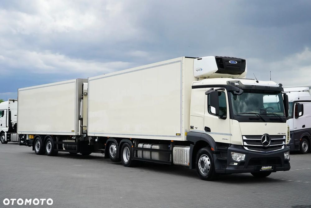 Mercedes-Benz ACTROS / 2540 / ACC / E 6 / ZESTAW PRZEJAZDOWY / CHŁODNIA + WINDA / 38 PALET - 1