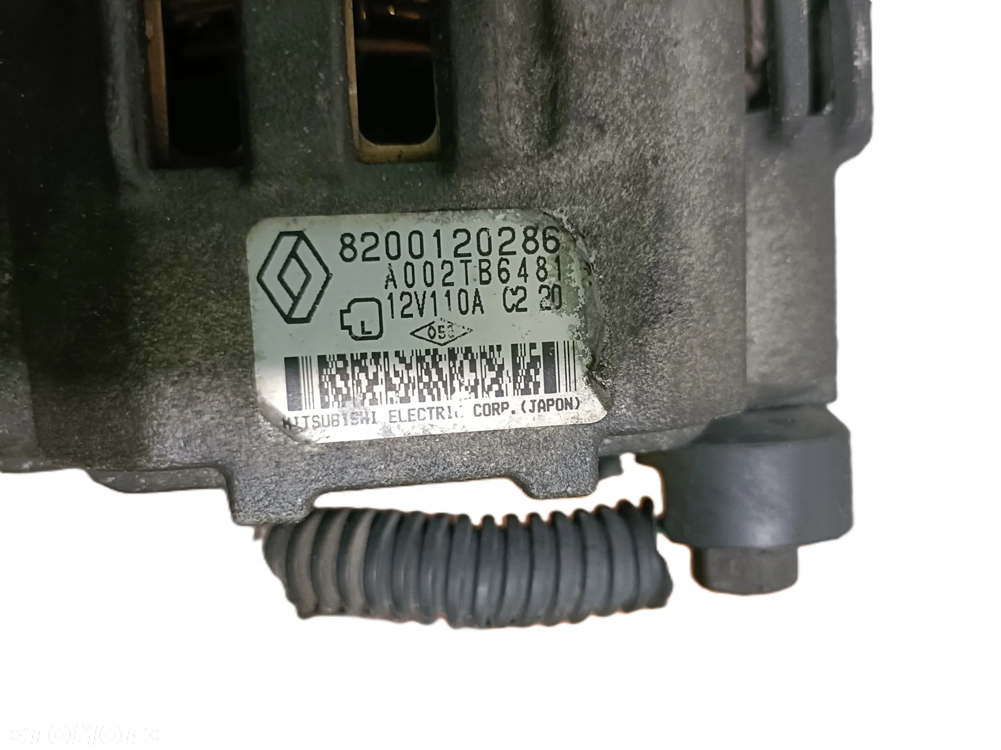 RENAULT CLIO II 98-12 1,5 DCI alternator MITSUBISHI 8200120286 * - 3