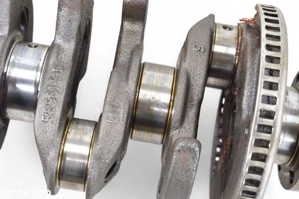 Wał Korbowy OPEL CORSA D E ASTRA J MERIVA B 1.4 A14XER 55561516 - 5