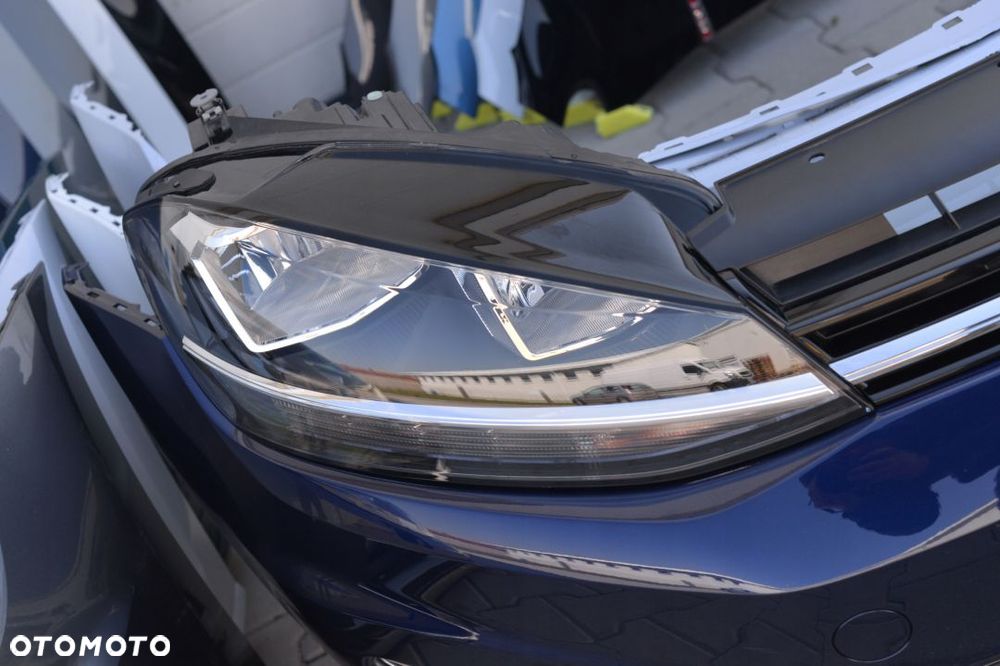 MASKA ZDERZAK BŁOTNIK GRILL LAMPA PAS BELKA XENON VW GOLF 7 VII Lift - 15
