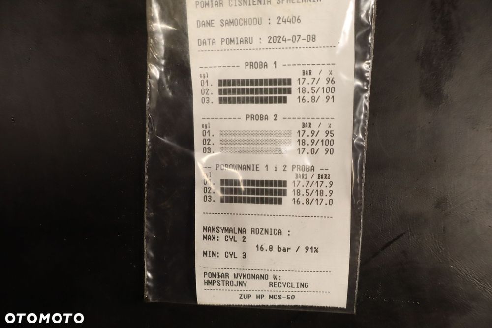 SILNIK  SKODA FABIA II 1.2 69KM TEST - 3