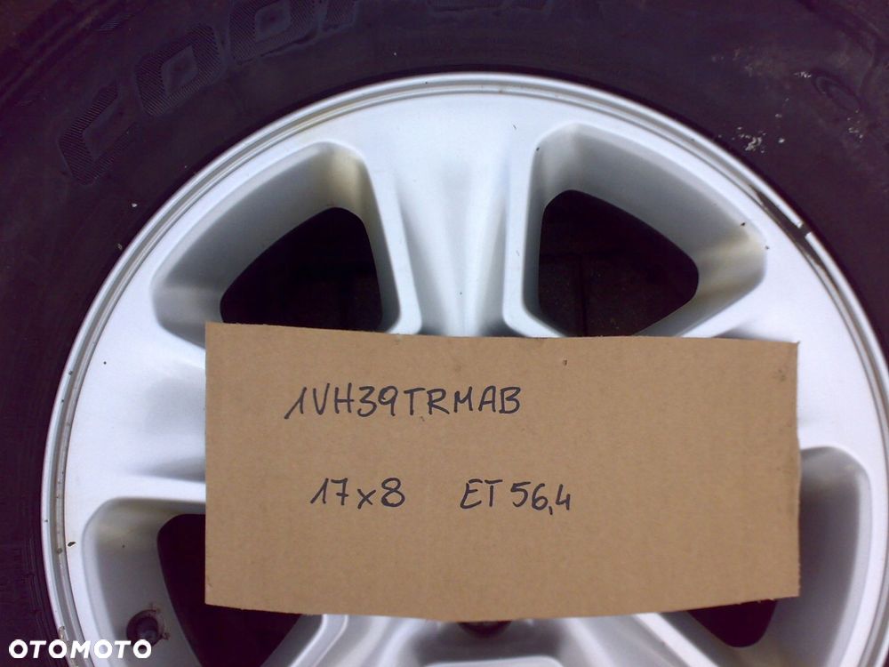 jeep grand cherokee wk2 2014 - koła orginał alu felgi opony 17'' idealne - 6