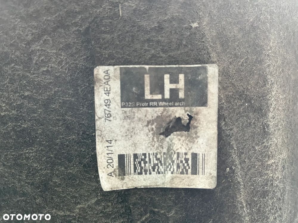 NADKOLE NISSAN QASHQAI II J11 LEWY PRZÓD 638434 EA0A LEWY TYŁ PRAWY TYŁ 76749 4EA0A - 4