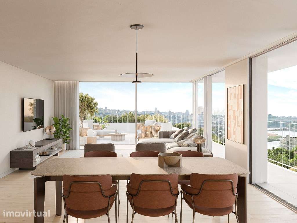 Apartamento T3 duplex, em condomínio fechado, em Gondomar - Grande imagem: 3/56