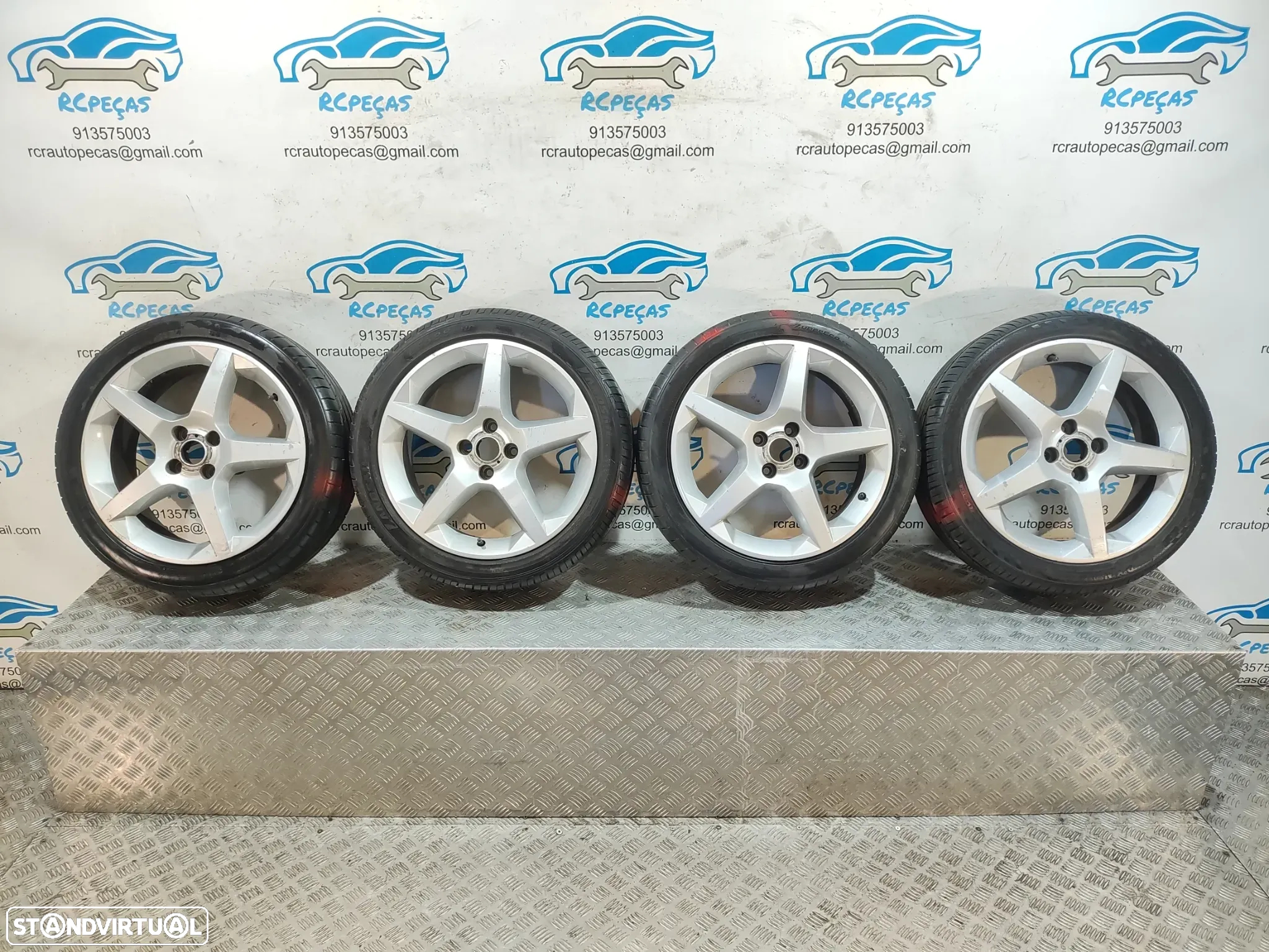 Jantes 17" Ronal | Opel - Tigra B - ORIGINAIS - 8.5J | ET41 | 5x100 - 17 Polegadas | GM13231495 | 13231495 | Jante | 5 x 100 | 205 45 17 | Pneus - 13