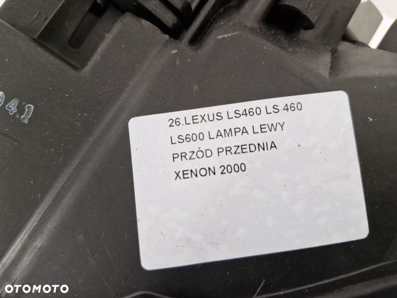 LEXUS LS460 LS 460 LS600 LAMPA LEWY PRZÓD LEWA PRZEDNIA REFLEKTOR XENON KSENON - 5