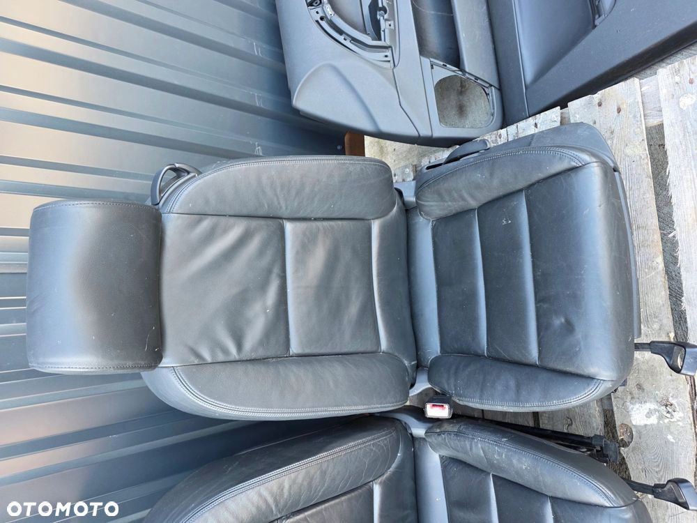 FOTEL FOTELE AUDI A3 8P CABRIO SKÓRA KOMPLET ! - 12