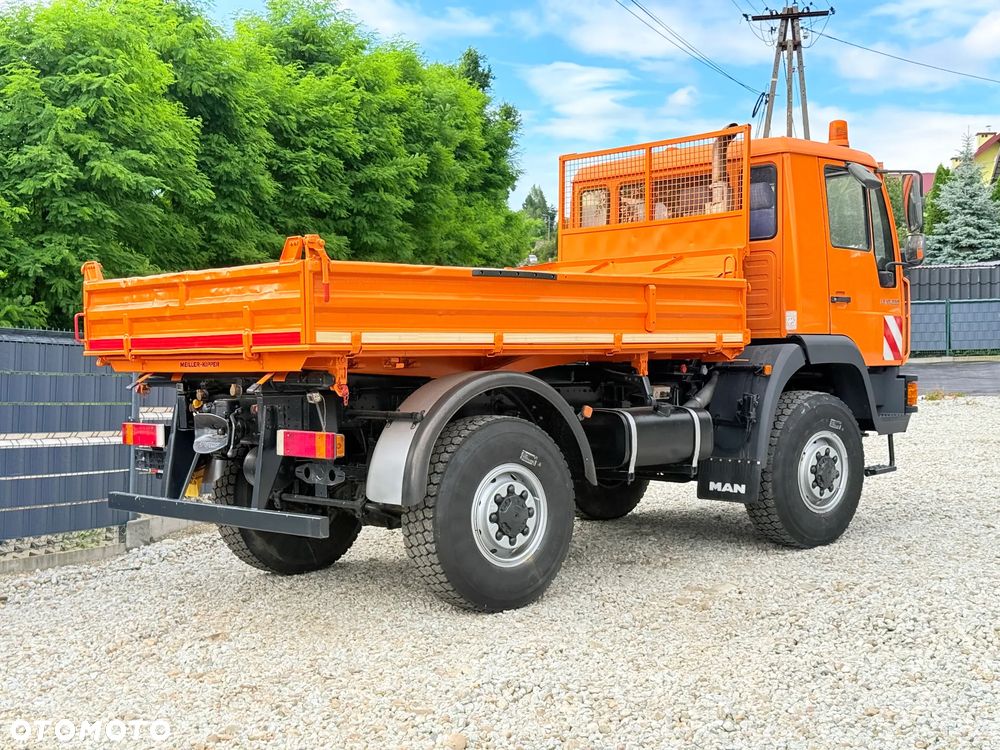 MAN * MAN 10-220 * Wywrotka Kiper Meiller * 4x4 * Zimowe Utrzymanie * Unimog * - 28