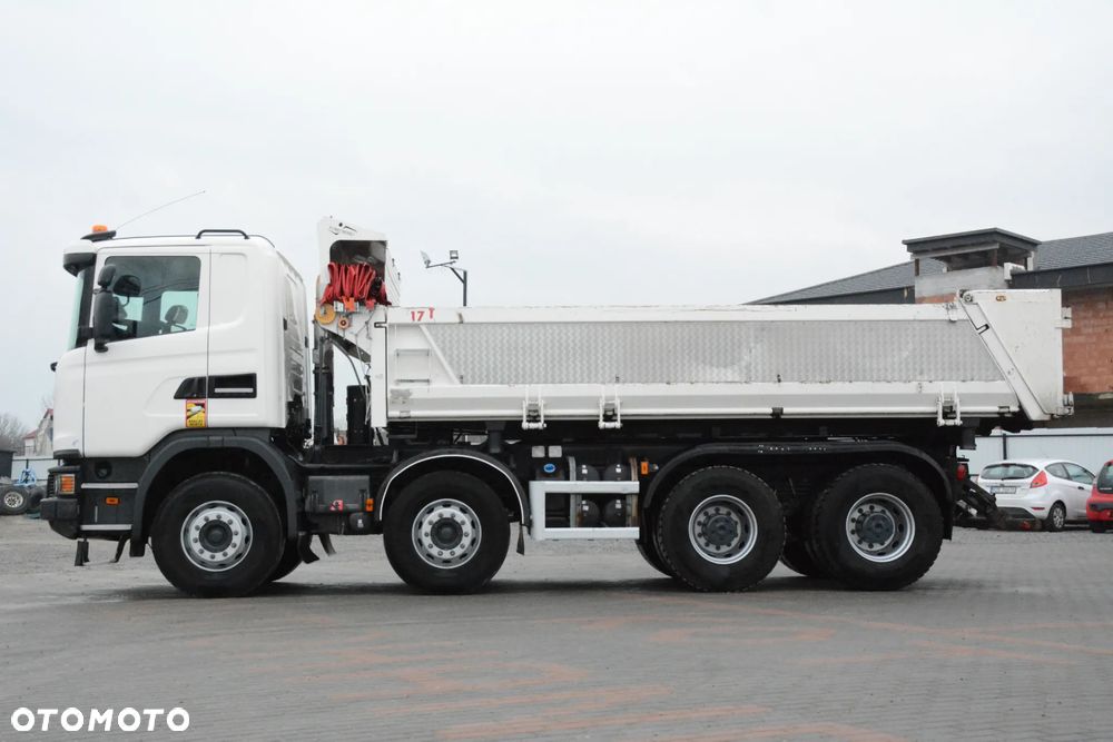 Scania G450 / 8x4 / 2015r. / Retarder / Hydroburta / Niski przebieg / Duża ładowność / Bardzo dobry stan - 15