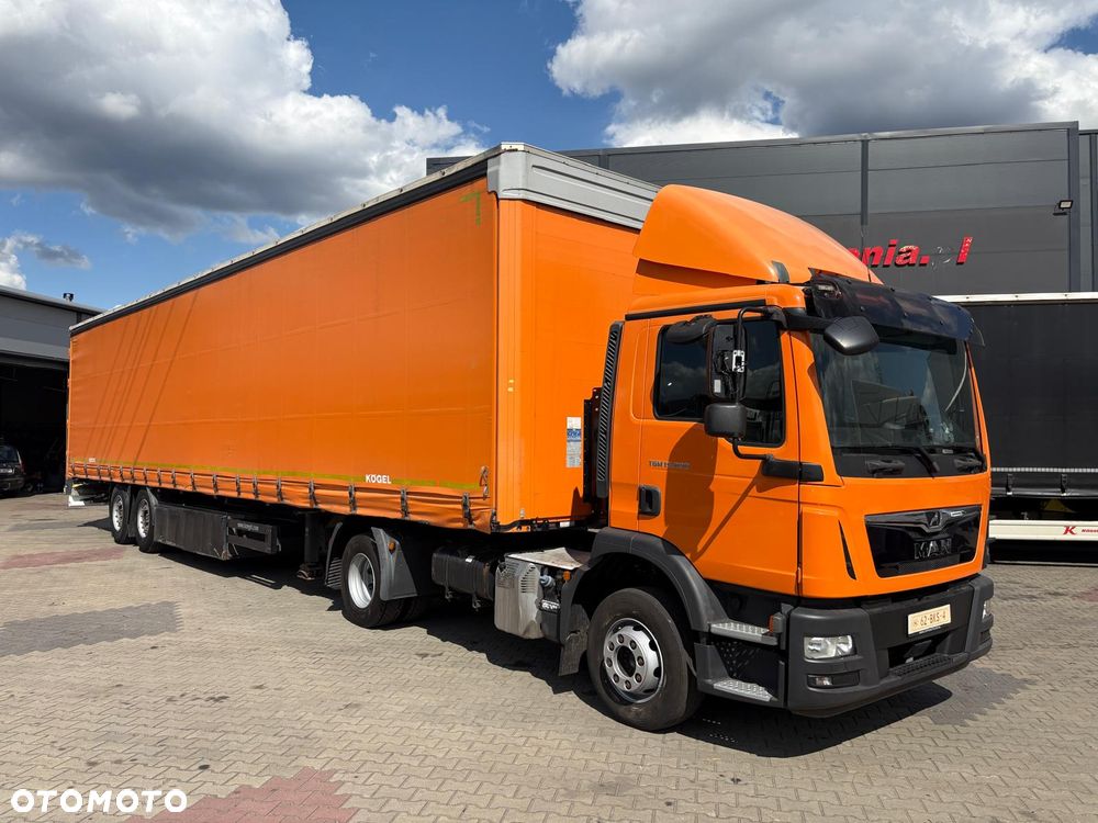 MAN TGM 15.290 + Naczepa 1 OSIOWA / DO NAUKI JAZDY / NAUKA JAZDY / TGS / TGL - 5