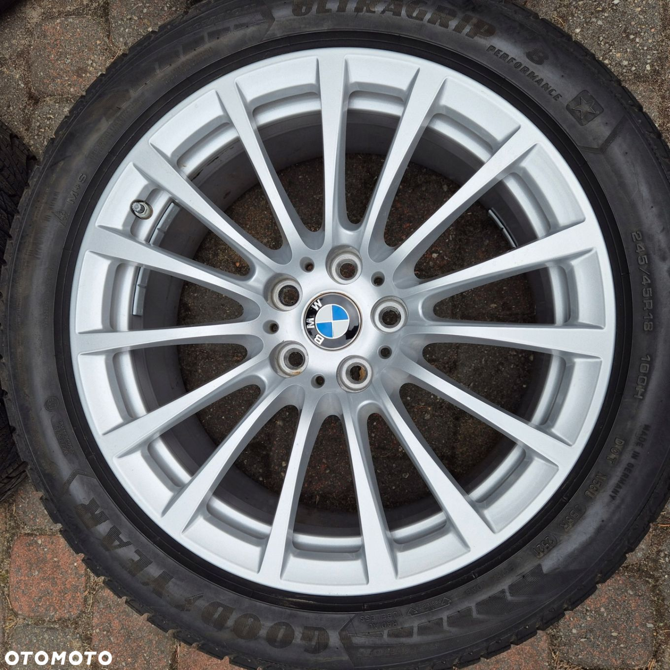 ZIMA KOŁA 18 BMW 5 G30 G31 8 G14 G15 G16 245/45 R18 GoodYear 2021r - 3