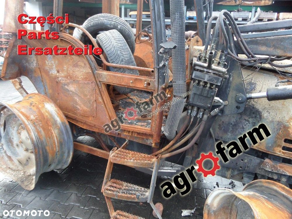 Valtra 6350 części, skrzynia biegów, zwolnica, oś - 4