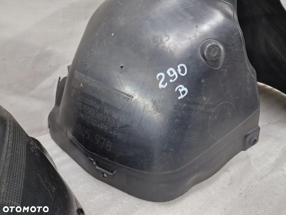 VW GOLF VI 6 5K0 08- lewe NADKOLE PRZEDNIE PRZÓD , NR 5K0805977 / 5K0805978 , NR AUKCJI N290 - 9