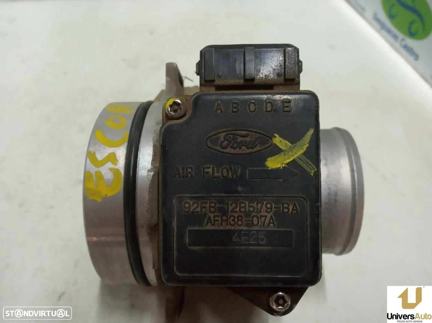 MEDIDOR DE MASSA DE AR FORD ESCORT VI 1994 -92FB12B579BA - 2