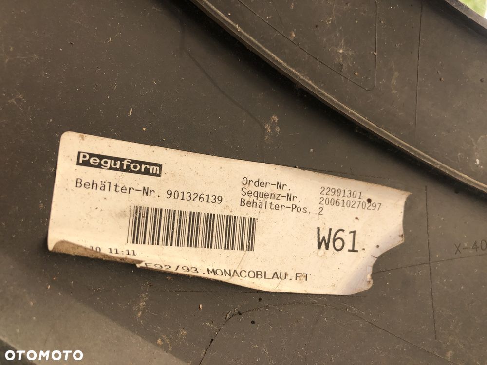 B129. Zderzak Przód Przedni BMW Serii 3 E92 Coupe Czarny Przedlift (2006-2010R) - Wysyłka - 12