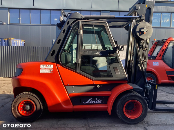 Linde [2011] WÓZEK WIDŁOWY LINDE H80D-900 DIESEL 8ton/900