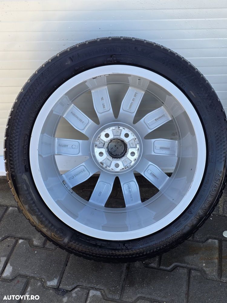 Roti/Jante  Audi R19,245/45 19,Anvelope iarna Continental DOT3323,SENZ - 6