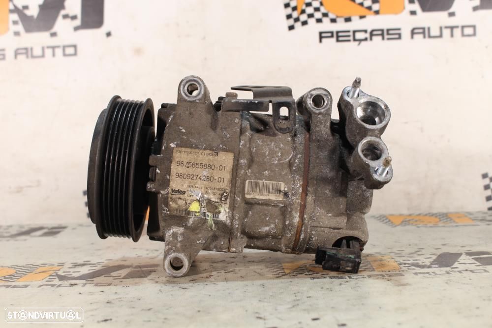 Compressor Do Ac / Ar Condicionado Peugeot 308 Ii  9675655880 / 980927 - 1