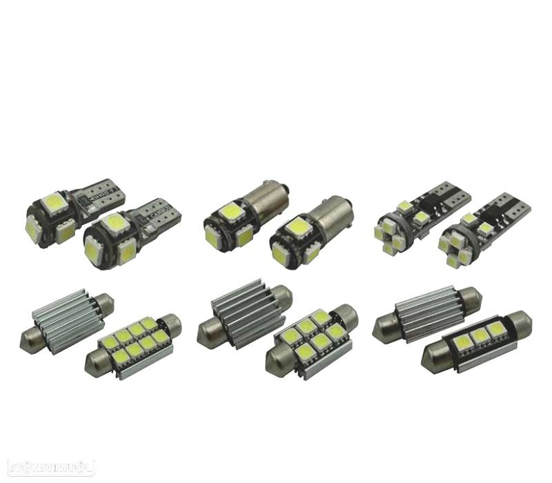 KIT COMPLETO 12 LAMPADAS LED INTERIOR MINI COOPER R56 07-10 - 1