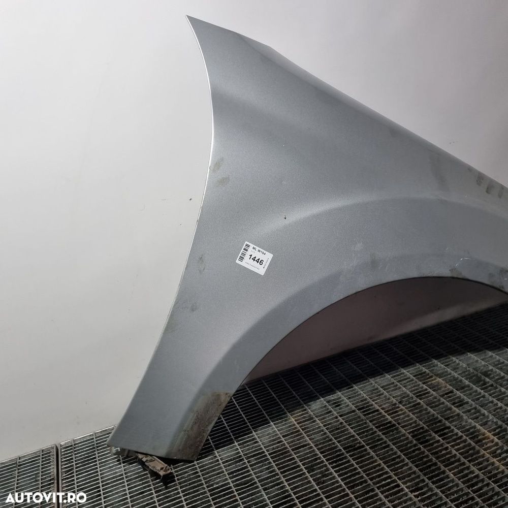 Aripa Dreapta Fata Mercedes ML W164 2005 - 2008 4 Usi Reflex Silver 164 (1446) - 3