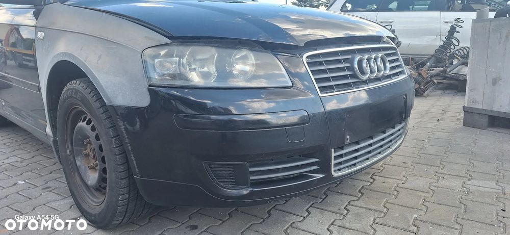 Audi A3 8P 02-05 Zderzak Przód Przedni LY9B Kolor Czarny - 3