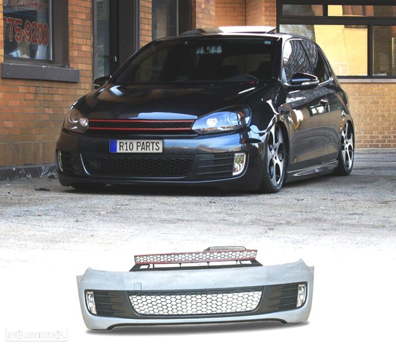 PARA-CHOQUES FRONTAL VOLKSWAGEN VW GOLF 6 08- LOOK GTI SRA - 1