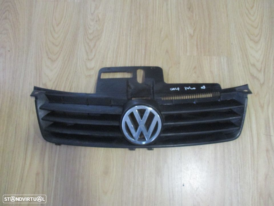 Grelha Frontal Simbolo VW Volkswagen Polo 2002 a 2008 - 1