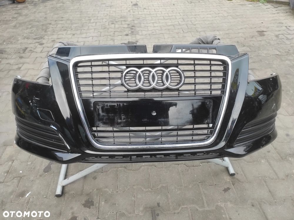 AUDI A3 8P 08-12R LY9B CZARNY ZDERZAK PRZÓD PRZEDNI ATRAPA DUŻY GRILL WYSYŁKA !!!!! - 1