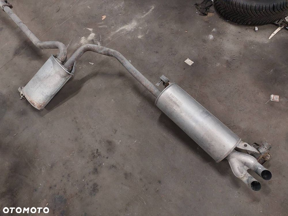 TŁUMIK WYDECH KOMPLET KATALIZATOR PUSTY PASSAT B5 1.9 TDI 8D0253611S - 8