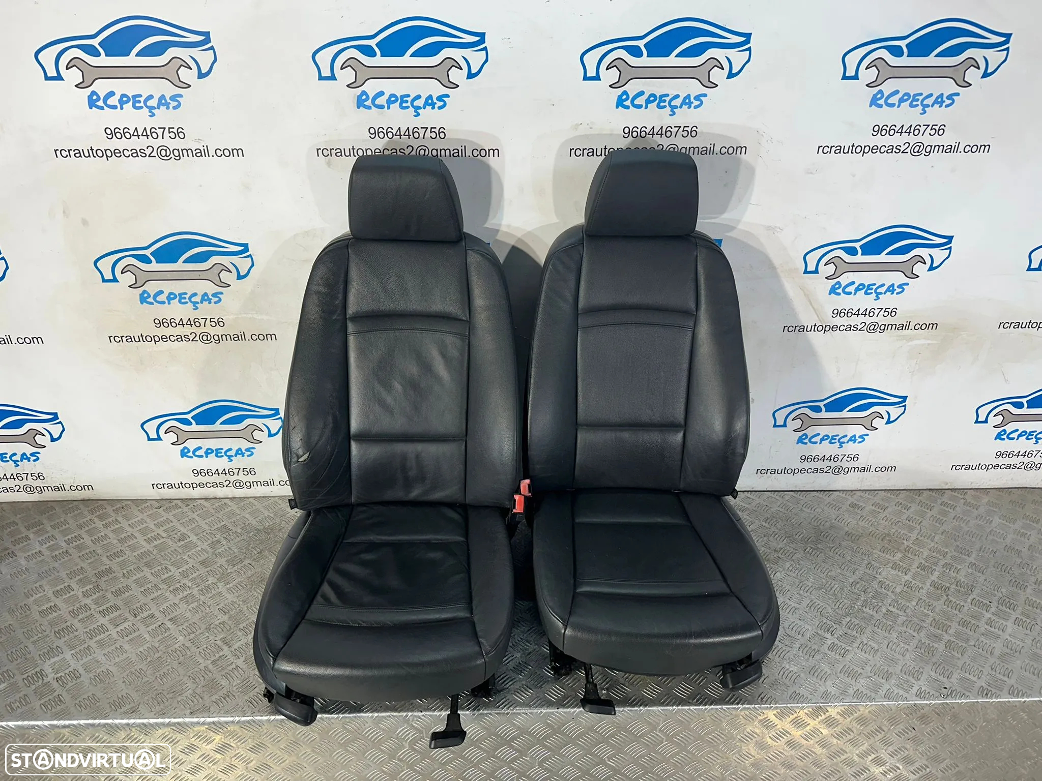 Conjunto Bancos Pele Eletricos Frente Frontal BMW Serie 3 Coupe e92 2006 - 2012 - 5