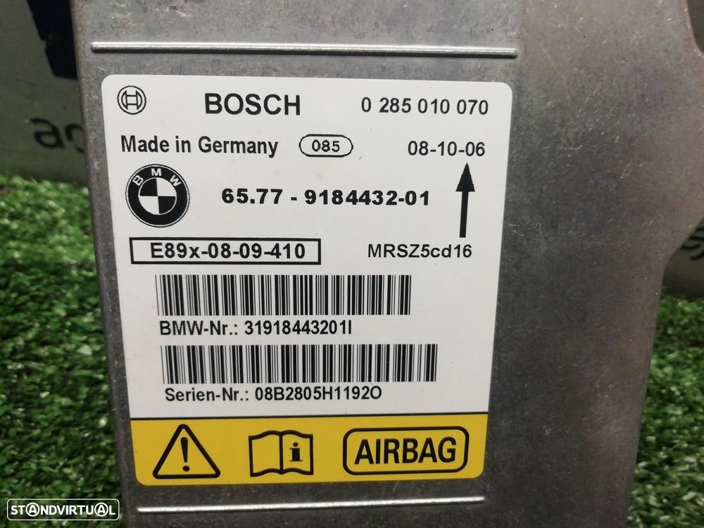 CENTRALINA AIRBAG BMW 1 2008 -0285010070 - 4
