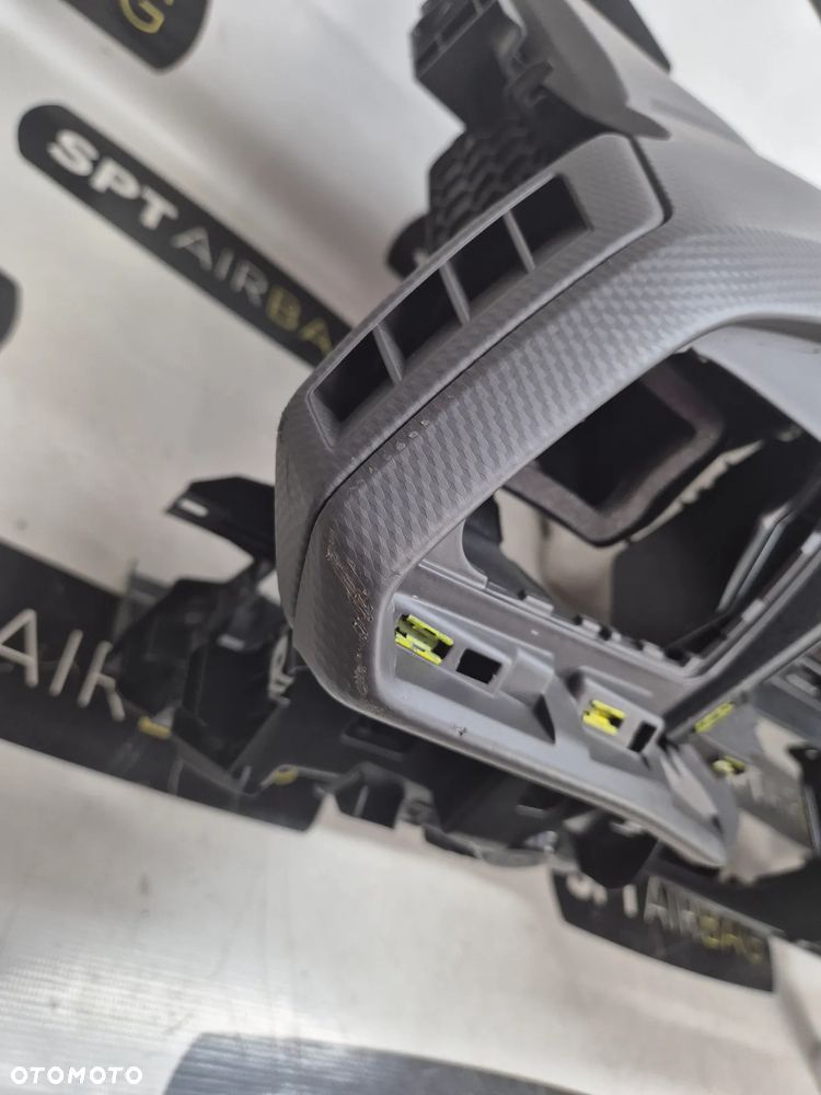 VW T7 DESKA ROZDZIELCZA KONSOLA KOKPIT PULPIT PODUSZKI AIRBAG AIR BAG PASY KIT SET - 14