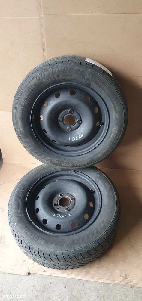 4X Felga stalowa Dacia Logan 4x100 R15 195/65 ET50 - 2