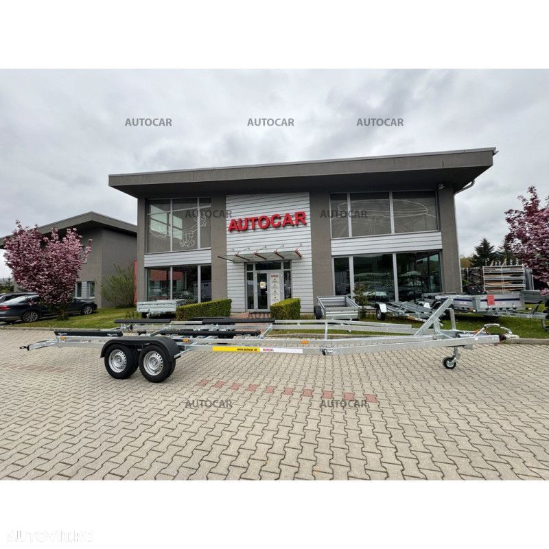 Autocar Remorca pentru transport  barci cu doua axe si frana P3500-8,5 eco - 1