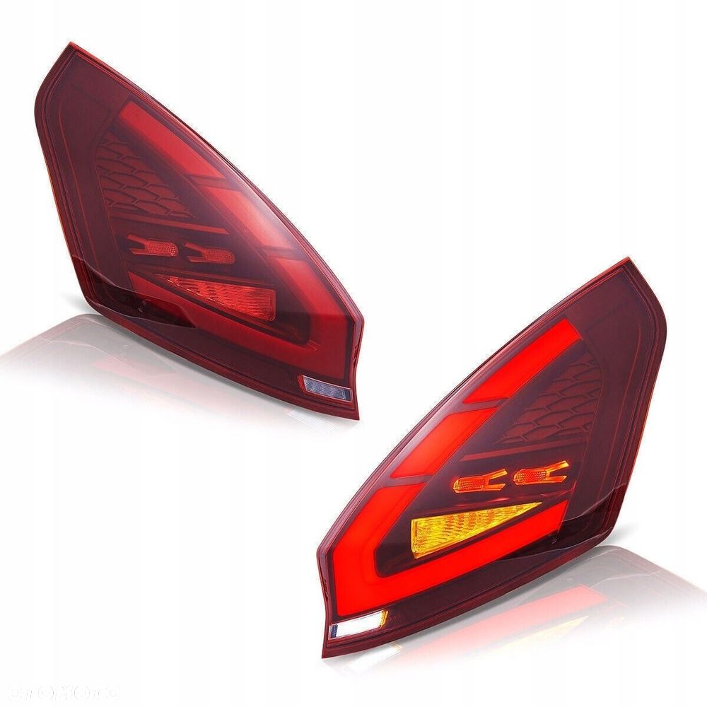 Lampy tyl kpl Full Led Dynamiczne Ford Fiesta VII 7 mk7 2008-2018 Lift z24 - 5