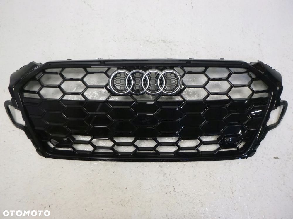 AUDI A5 LIFT GRILL ATRAPA CHŁODNICY CHROM CZARNY 2XPDC ORYGINAŁ - 11