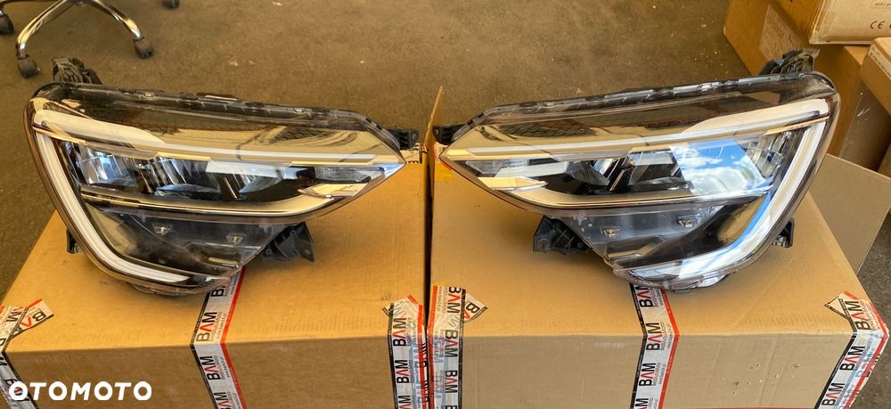 RENAULT Arkana ŁADNE ! KOMPLETNE  LAMPY PRZEDNIE REFLEKTORY LAMPA PRZEDNIA LEWA prawa Reflektor LEWY prawy PRZÓD FULL LED  LEDOWY  EUROPA FULLLED lewa prawa 260602566R   260102483R Wwa - 2