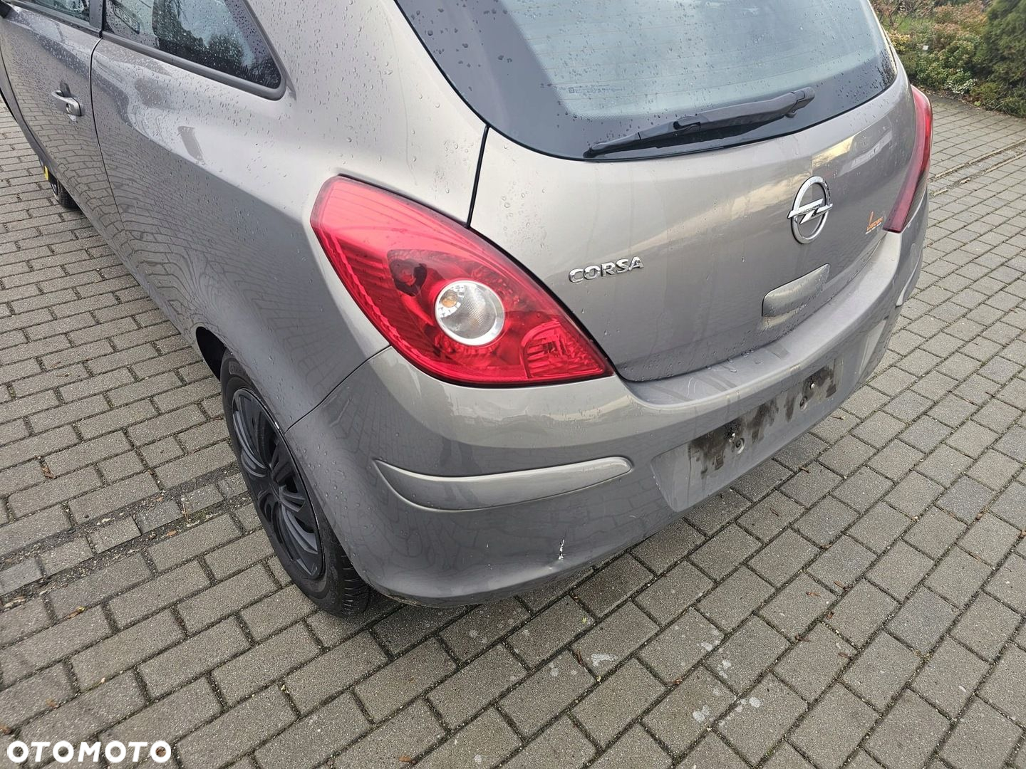 Zderzak tylny Opel Corsa D Lift Kod lakieru Z40W - 2