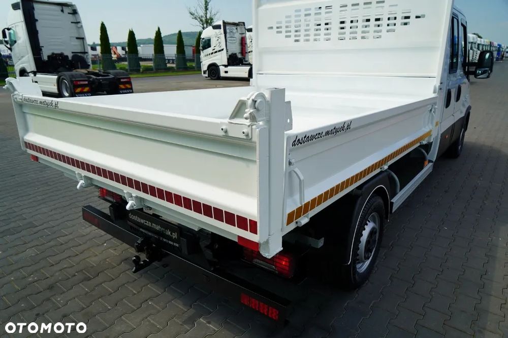 Iveco DAILY 35-140 / WYWROTKA ALUMINIOWA / BRYGADÓWKA 6 MIEJSC / BLIŹNIAK / MANUAL / SPROWADZONA / EURO 6 - 20
