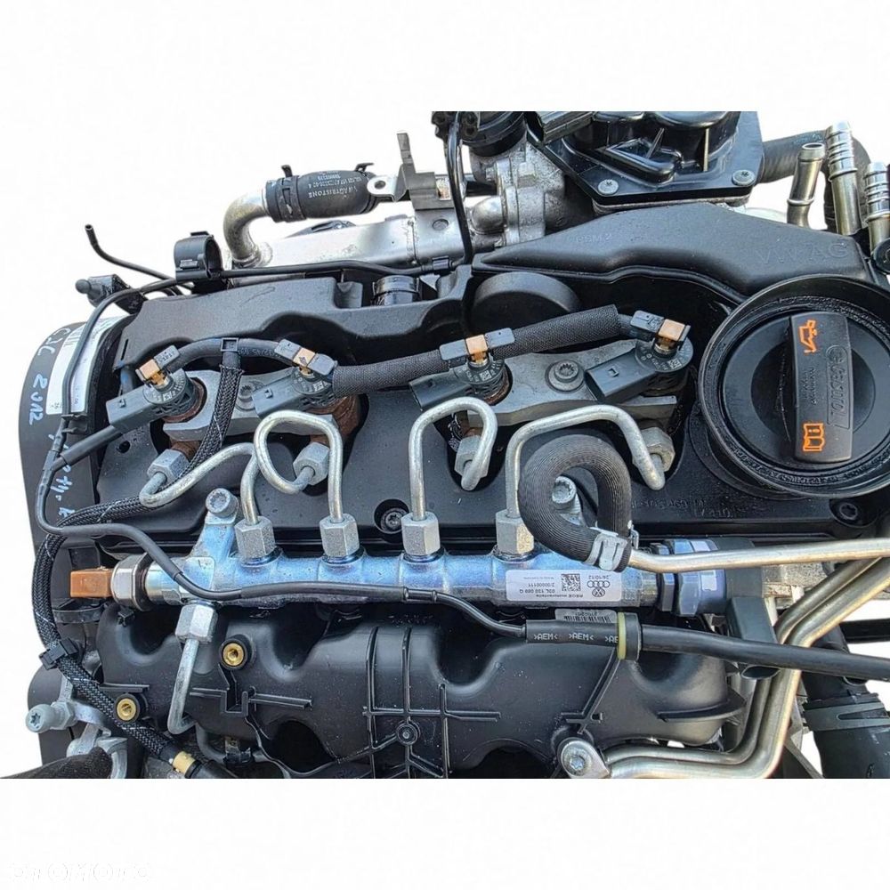 SILNIK KOMPLETNY AUDI A4 B8 A5 2.0 TDI CJC 140 KM PRZEBIEG 162 TYS. KM - 7