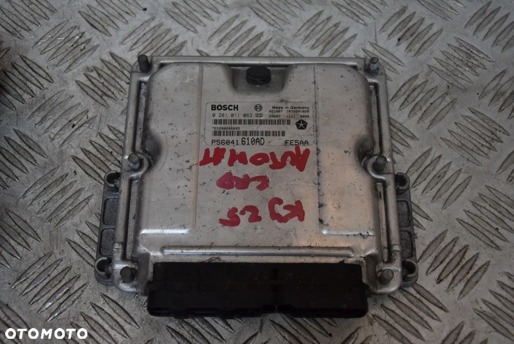 JEEP CHEROKEE KJ 2.5 CRD STACYJKA KLUCZYK KOMPUTER ZESTAW DO ODPALANIA KPL. - 2