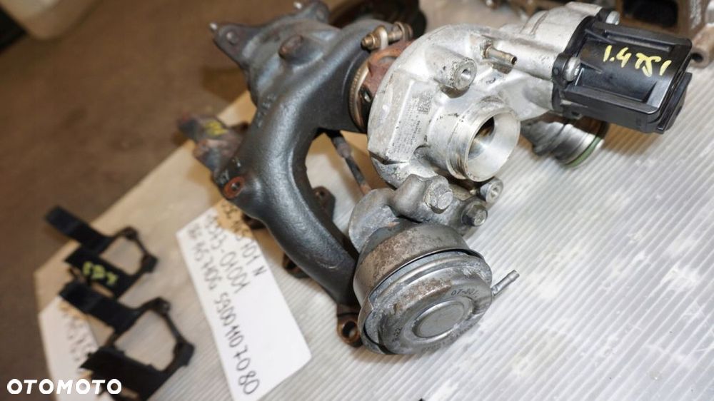 RURA WĄŻ WODY TURBINY VW GOLF V VI 1.4 TSI - 13