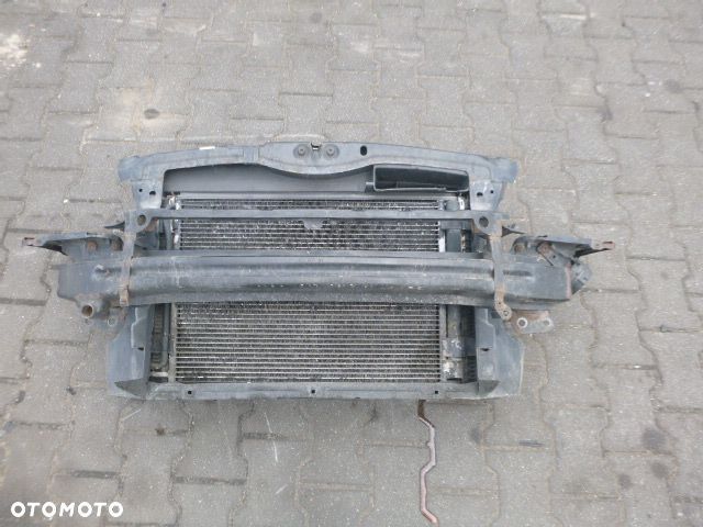 PAS PRZEDNI WZMOCNIENIE CZOŁOWE WENTYLATOR CHŁODNICA INTERCOOLER KOMPLETNY SKODA OCTAVIA II 1.9 TDI - 1