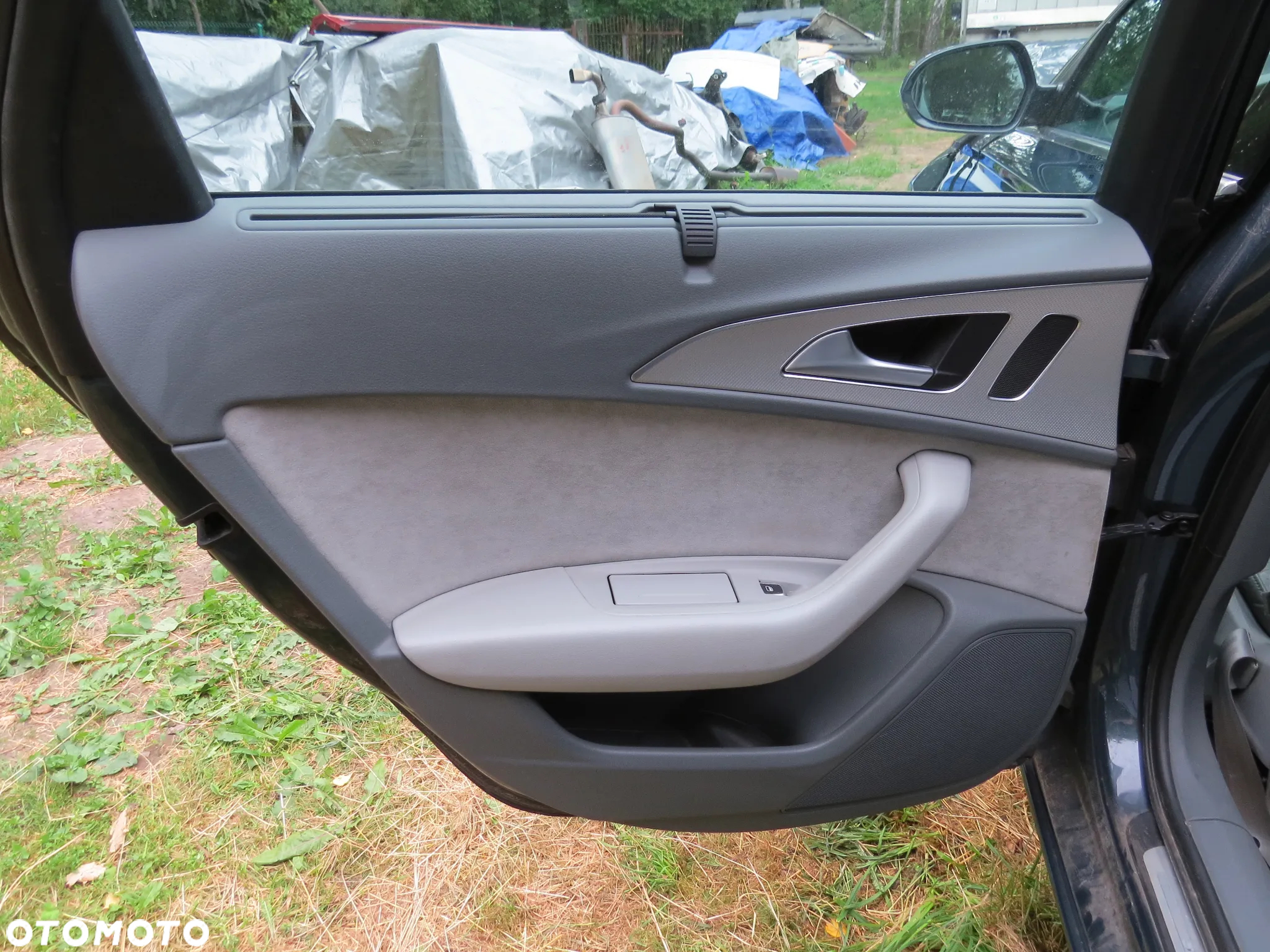 FOTELE SIEDZENIA ALCANTARA GRZANE KOMPLET EUROPA SEDAN AUDI A6 C7 - 23